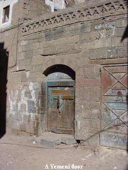 A Yemeni door