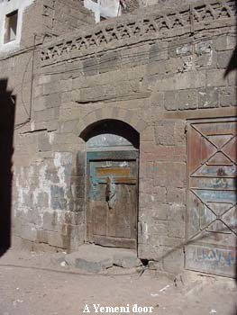 A Yemeni door A Yemeni door