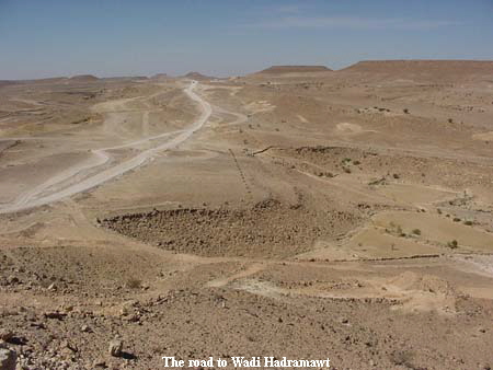 The road to Wadi Hadramawt