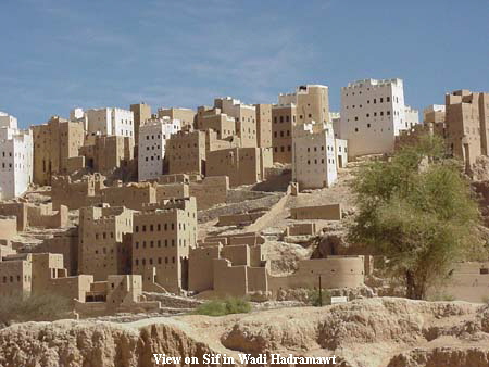 View on Sif in Wadi Hadramawt