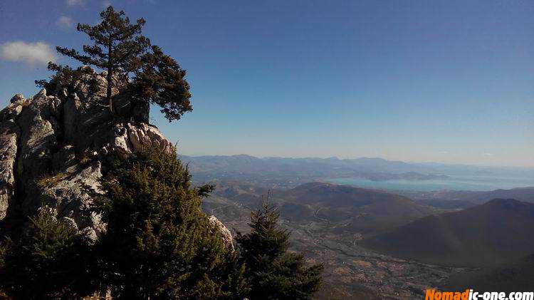 Nafplio Bay Area from Artemisio Mountain