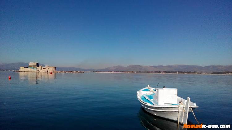 Bourtzi Castle Nafplio Agrolida Greece