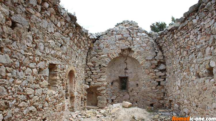 Prophet Elias Church near Nafplio Peloponesse Agrolidas Greece