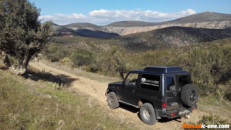 Off-road 4x4 in Greece