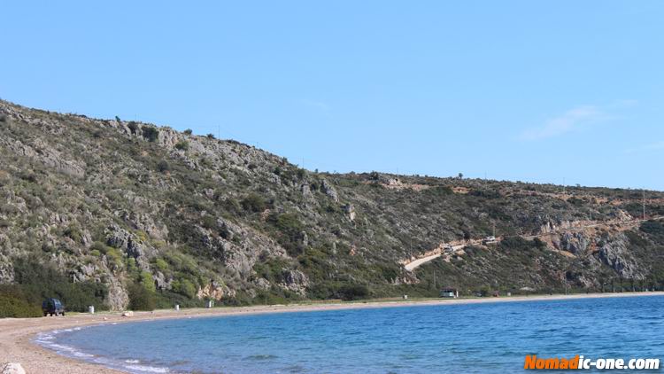 Kondili Beach near Nafplio, Tolo, Asini, Vivari