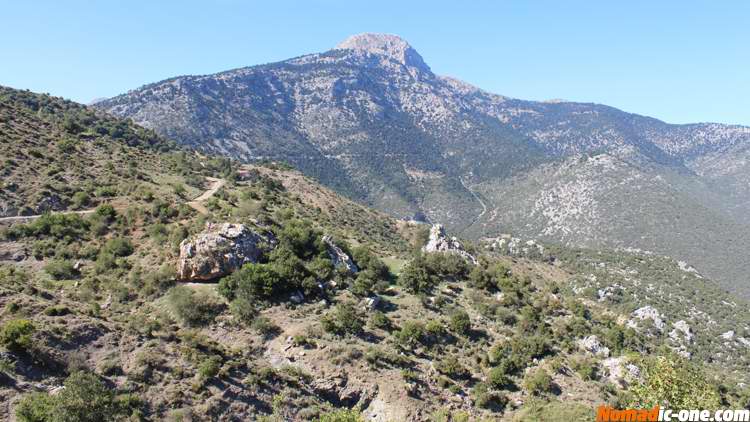 Artemisio Mountain near Nafplio in Greece