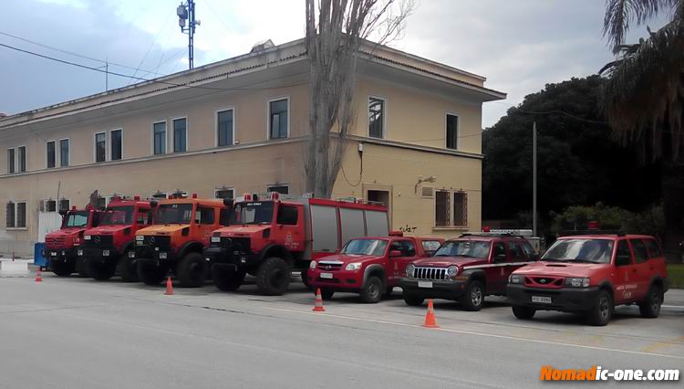 Greek Fire Fighter Trucks Nafplio