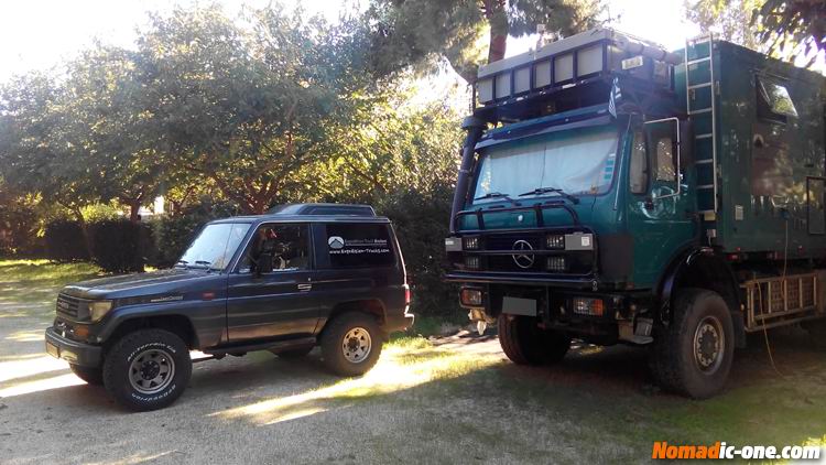 Toyota Landcruiser LJ70 in Greece