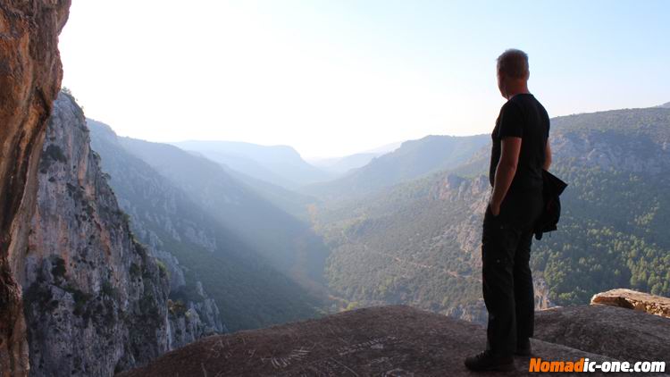 Panaroma over the valley from the Egg Monastery St-Demetrios