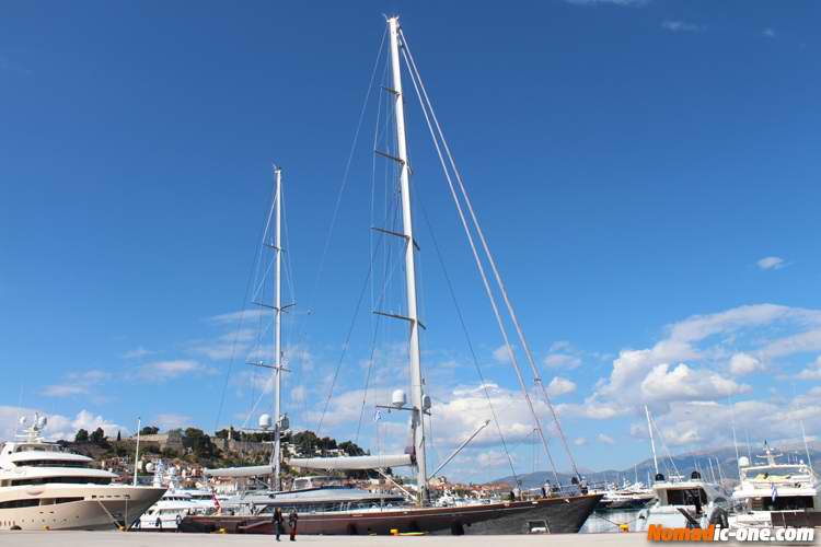 Sailing Yacht Baracuda Valleta on the Yacht Show in Nafplio