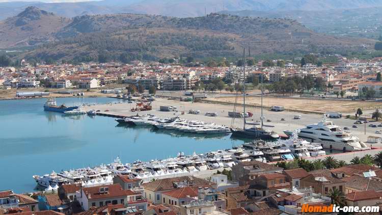 Nafplio Yacht show in Greece