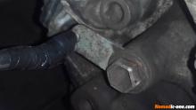  Corroded engine earth lead starter motor