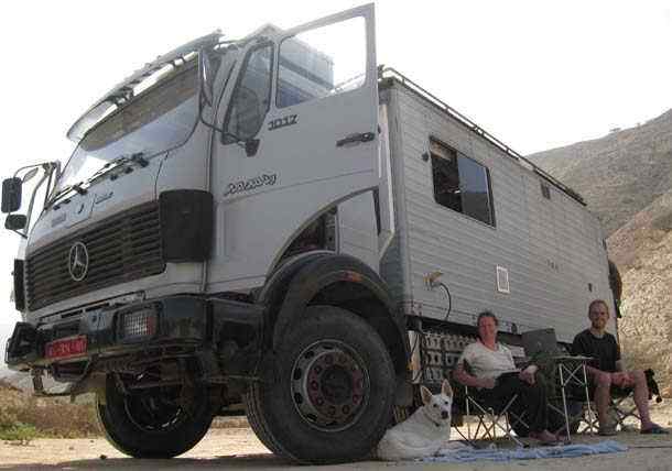 Mercedes Benz 1017A overland truck