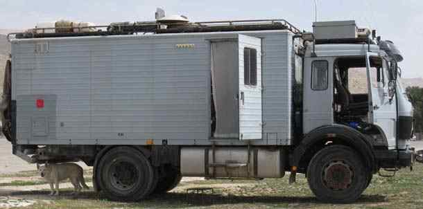 Mercedes Benz 1017A overland truck