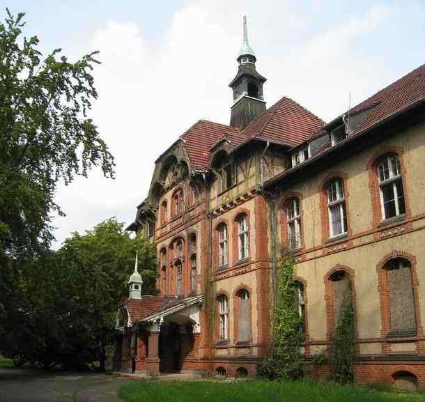 Historic hospital in Beelitz - Germany 