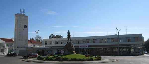 The Bus Station "Gare Rodoviaria" in Beja in the Alentejo province Portugal