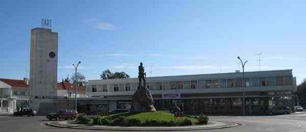 The Bus Station "Gare Rodoviaria" in Beja in the Alentejo province Portugal