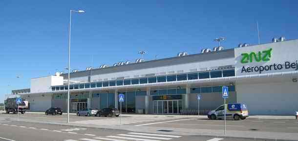 Alentejo International Airport near Beja city in the Alentejo in Portugal