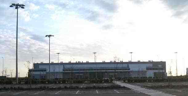 Beja International Airport in spring 2010.