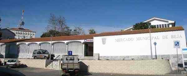 Beja Covered Market "Mercado Municipal de Beja" near the Beja bus station.