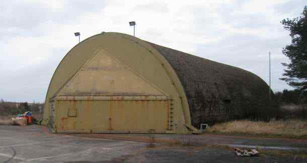 Bitburg Commercial Zone - rent a concrete fortified Jet fighter hangar