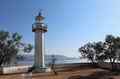 Greek lighthouse on cape 1000 miles