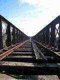 Deserted railroad line in Portugal 