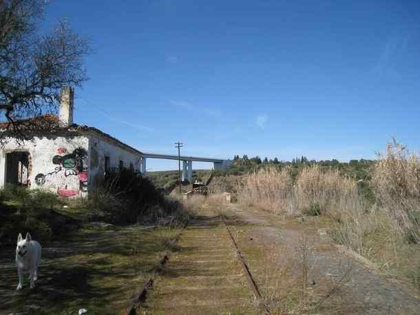 West side trainstation platform Apeadeiro do Guadiana