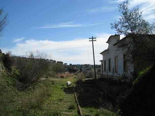 West side trainstation platform Apeadeiro do Guadiana