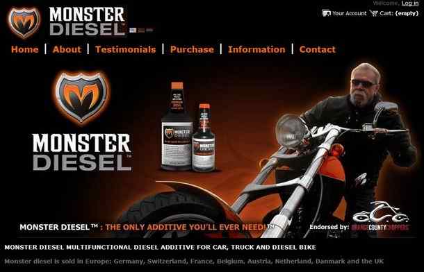 Monster diesel website