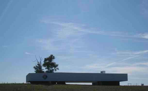 North side of the Garducho station in southern Portugal near the Spanish border