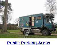 Garmin Dezl public parking areas for truck, bus, campervan, motorhome and rv