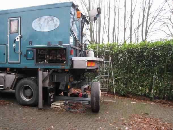 Mercedes Benz 1719A Generator and Winch