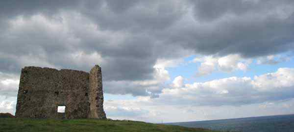 Lighthousem, Fortification and Watchtower San Telmo or Mota Justa in Cantabrica - Spain