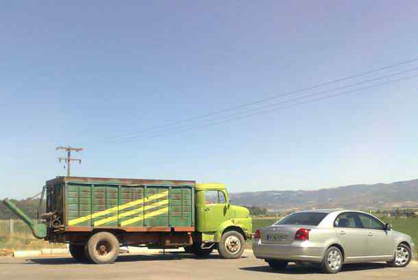 Mercedes Benz truck 911 2WD vintage truck in Greece