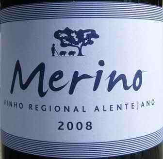 Merino 2008 from Herdade Sao Miguel in the Alentejo region Portugal