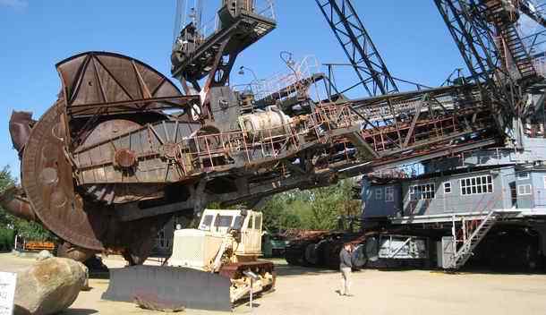 The bucket wheel in perspective