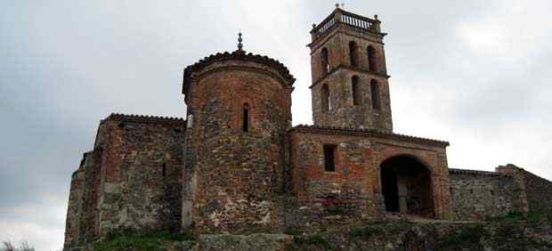 Mosque of Almonaster La Real in the Siera de Aracena in Huelva-Andalucia in Spain