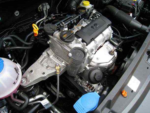 VW Polo 1.2 petrol car engine