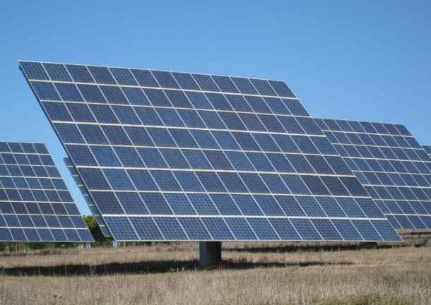 Solar plant stand in Amareleja - Moura in Alentejo - Portugal