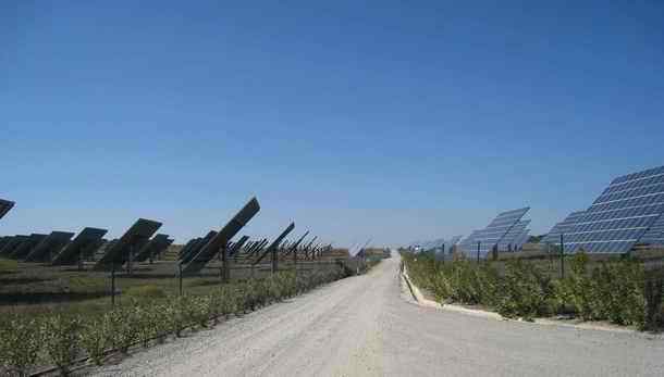 Solar panels in Amareleja - Moura in Alentejo - Portugal