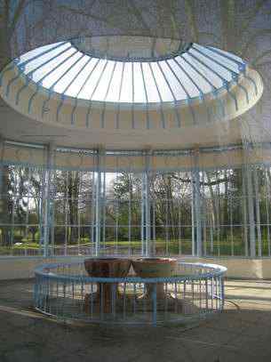 Source Saint Leger water bowls a Deserted Health Spa for sale in Pougues Les Eaux France