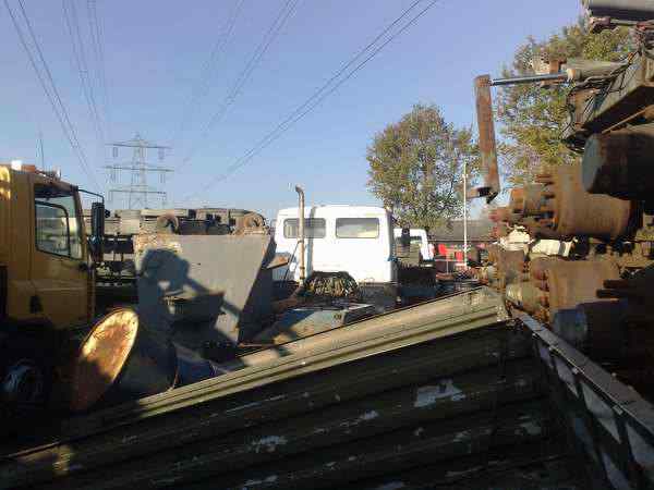 Truck junk yards in Spain