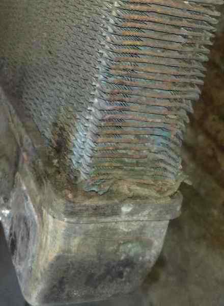 Mercedes Benz Truck radiator leak