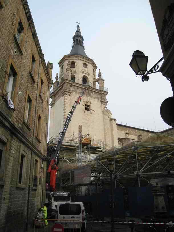 Reconstructing the Santa Maria Cathedral in Vitoria Gasteiz in Spain