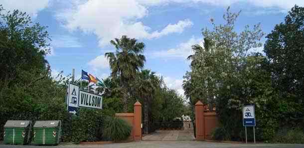 Villsom camping near Seville in Dos Hermanas- Andalucia in Spain