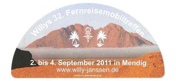 First day at the 32nd International Overland Travelers Meeting in Mendig Germany 