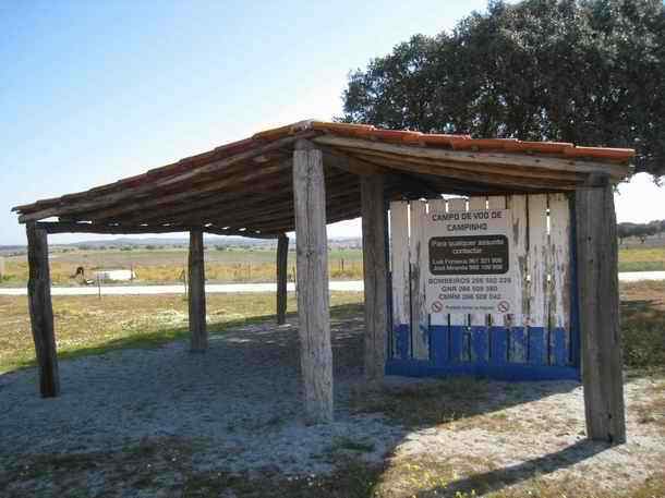 Control tower Campinho runway in Alentejo - Portugal